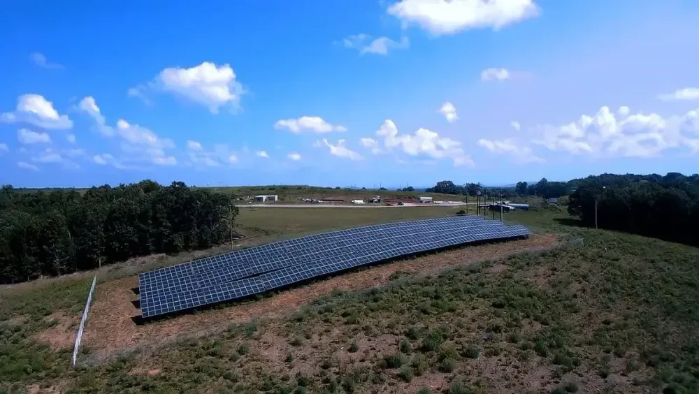 Government System – 216 kW solar installation
