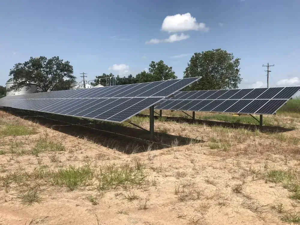 Agricultural System – 75 kW solar installation