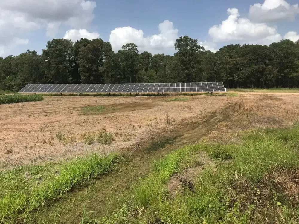 Agricultural System – 60 kW solar installation