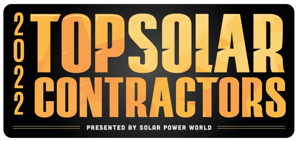 2022 Top Solar Contractor