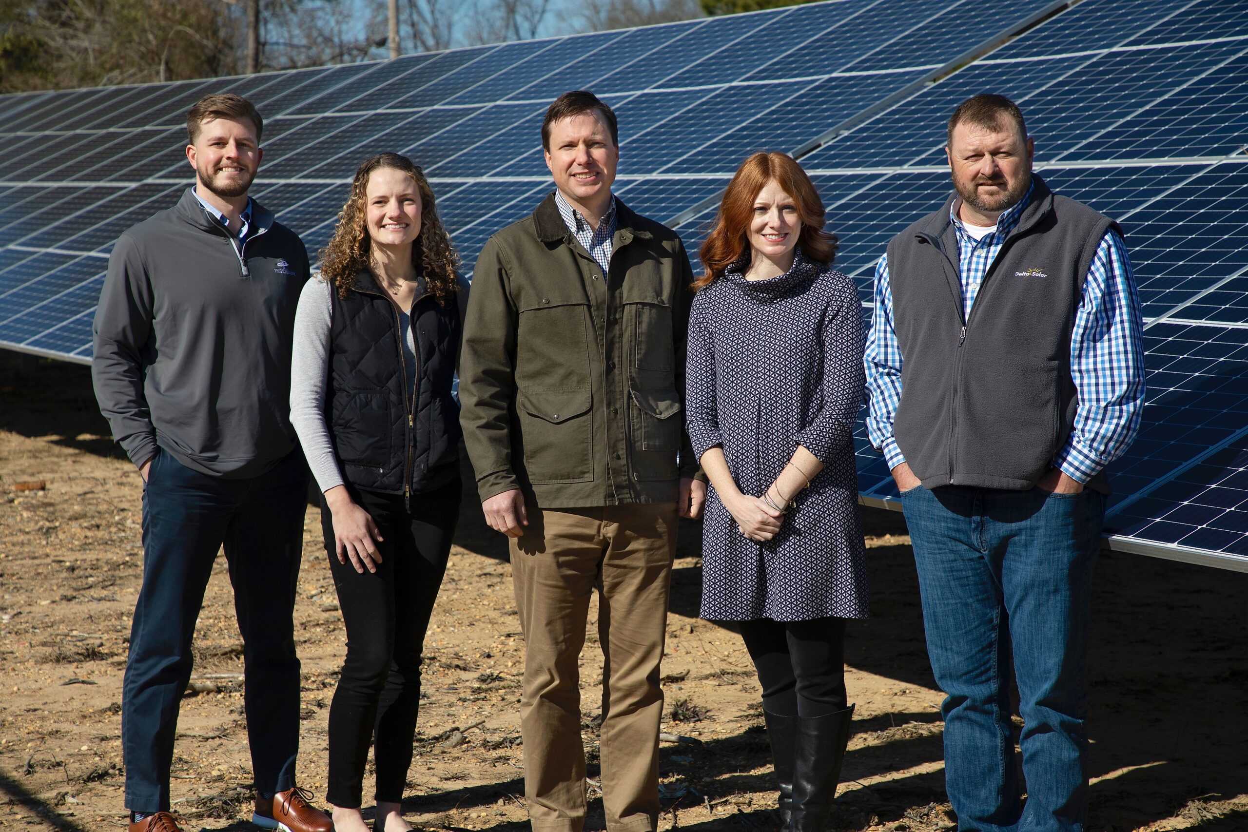 Peoples Bank Solar Array in Sheridan Arkansas